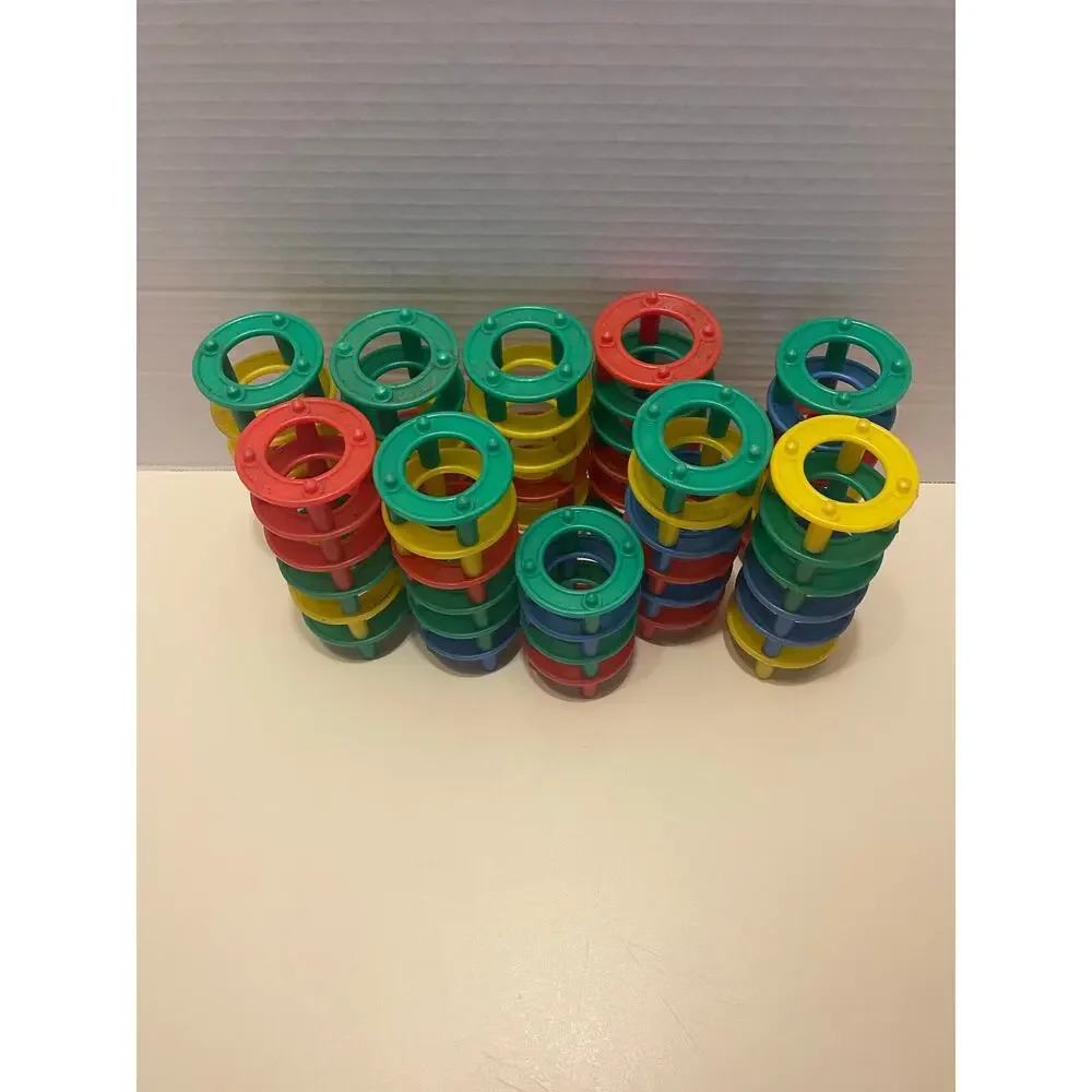 1970's Vintage Ringa-Magic building rings